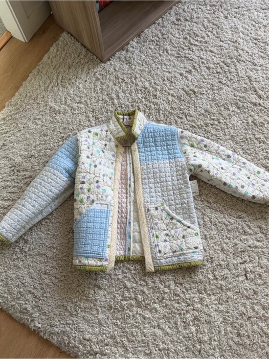 Handmade Jackets & Blazers - One of a kind Vintage handmade quilted jacket